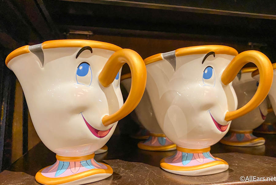 Disney Parks Beauty and the Beast Chip Ceramic Mug
