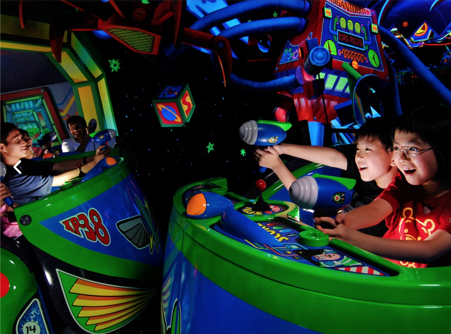 buzz lightyear astro blasters disneyland