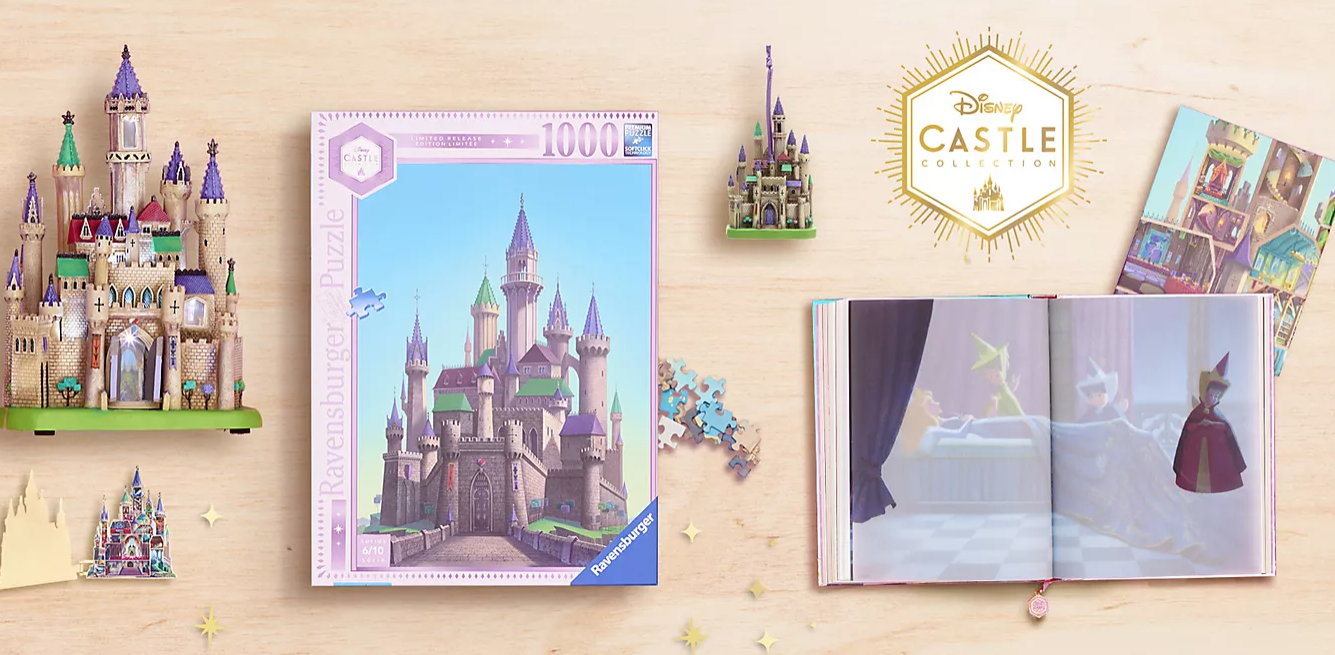 Disney Castle Collection Jigsaw Puzzle Aurora (Sleeping Beauty) (1000  pieces)