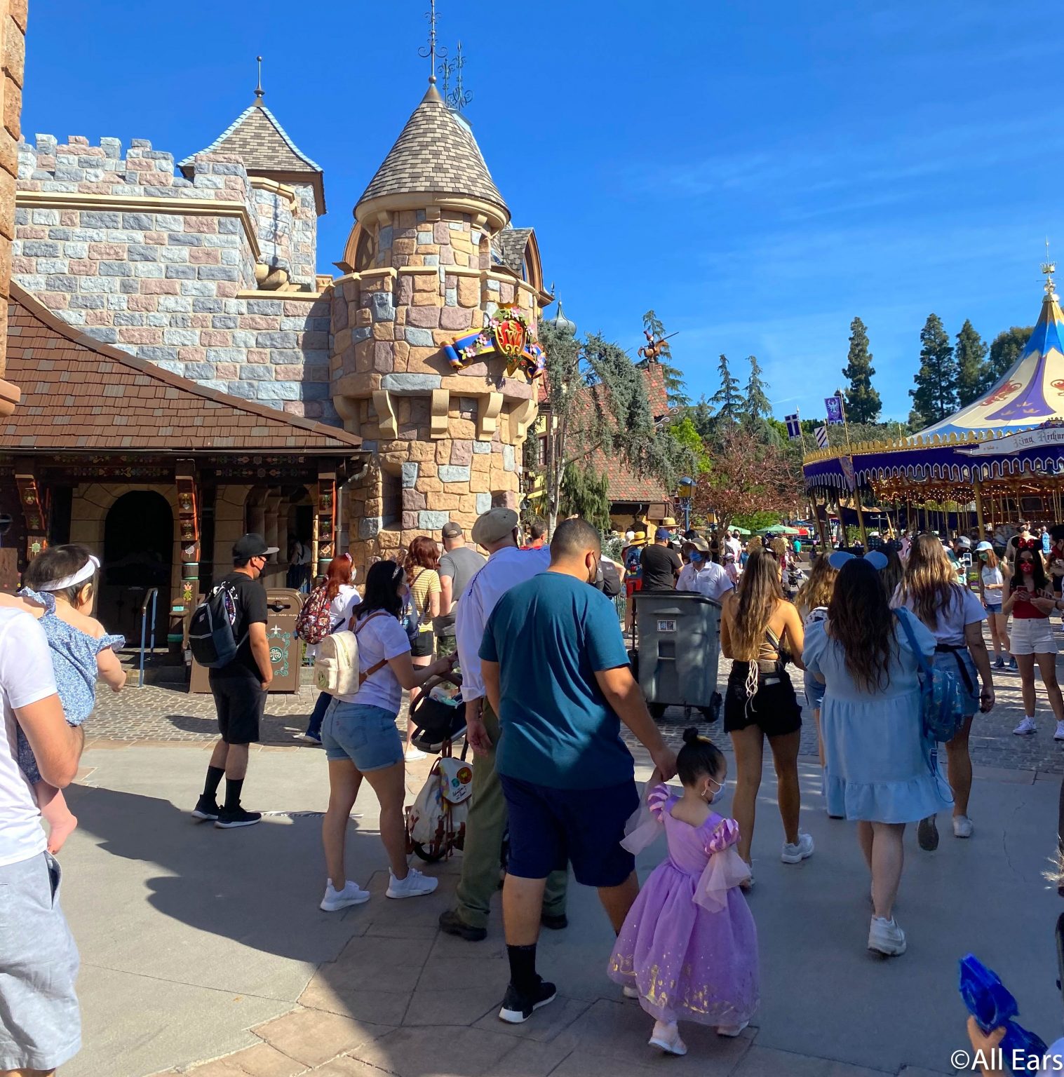 PHOTOS: Here's What Disneyland Crowds Looked Like On Reopening Day