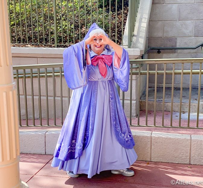 Fairy Godmother in Fantasyland