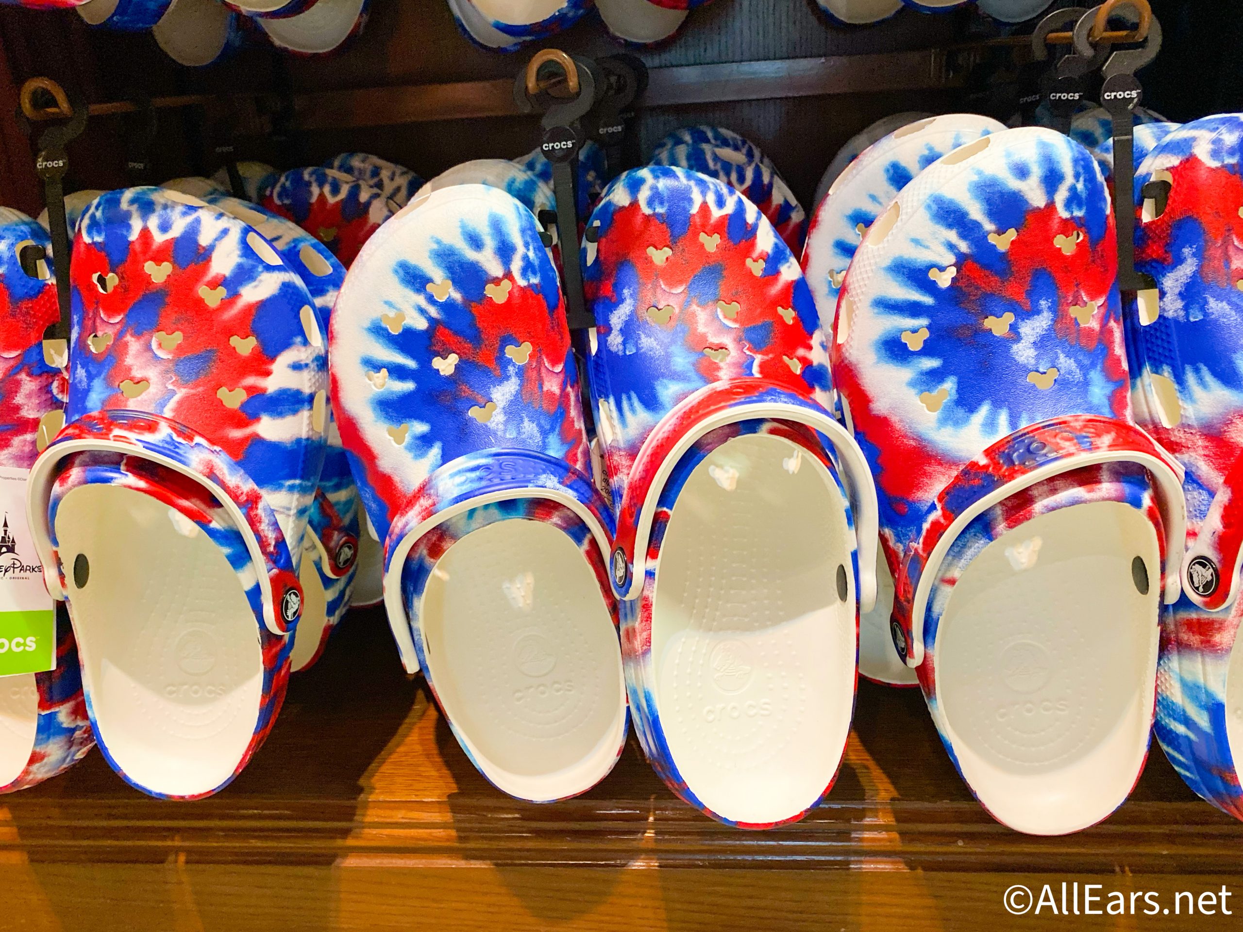 Tie-Dye Disney Crocs? Yeah, They Exist! - AllEars.Net