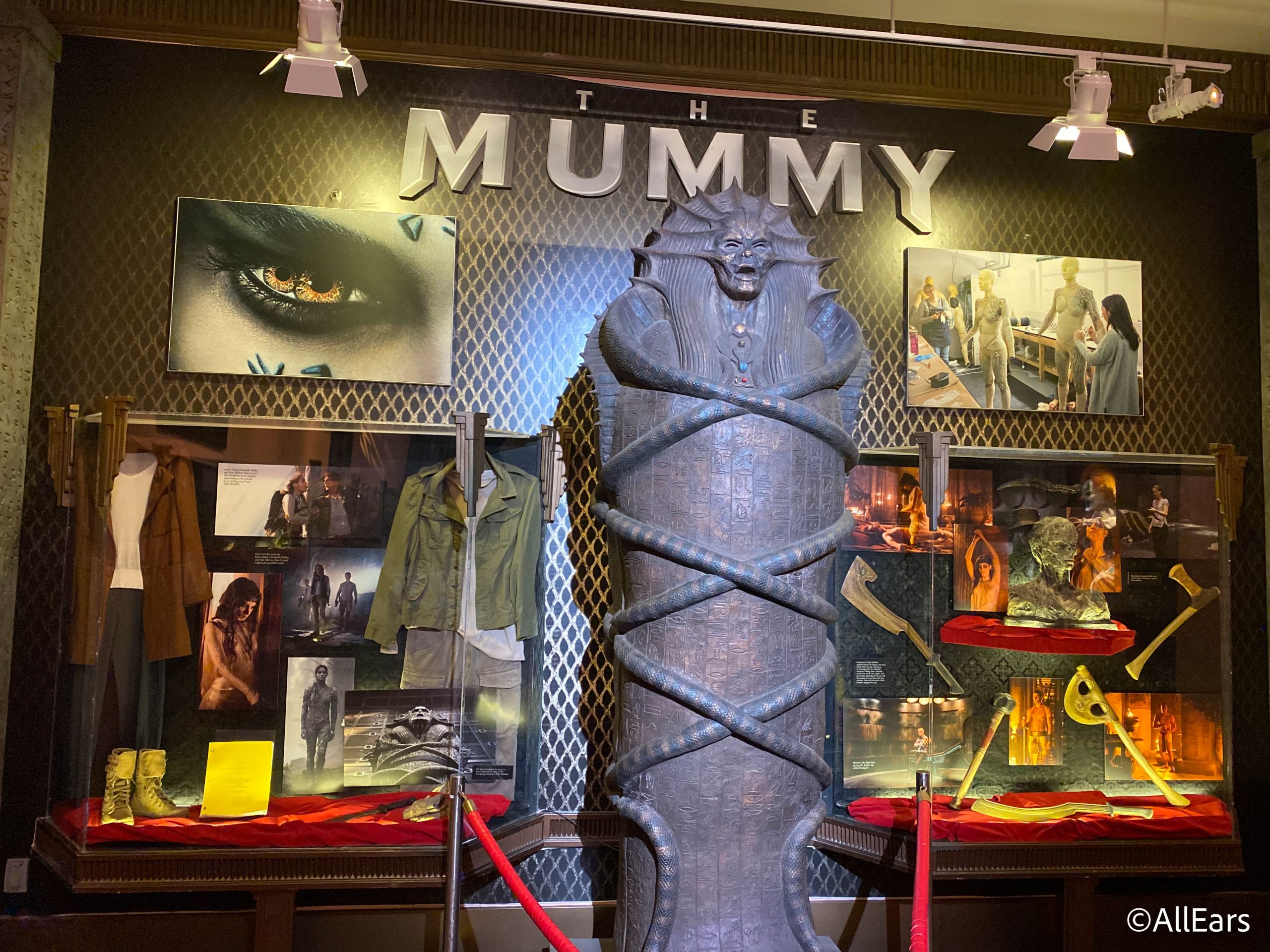 the mummy movie props