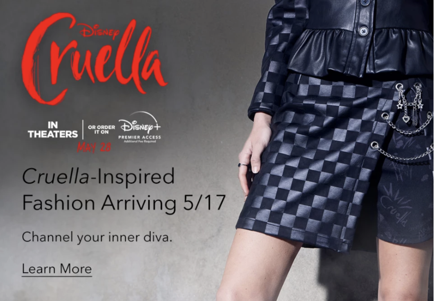 Cruella 2021 Outfits Collection