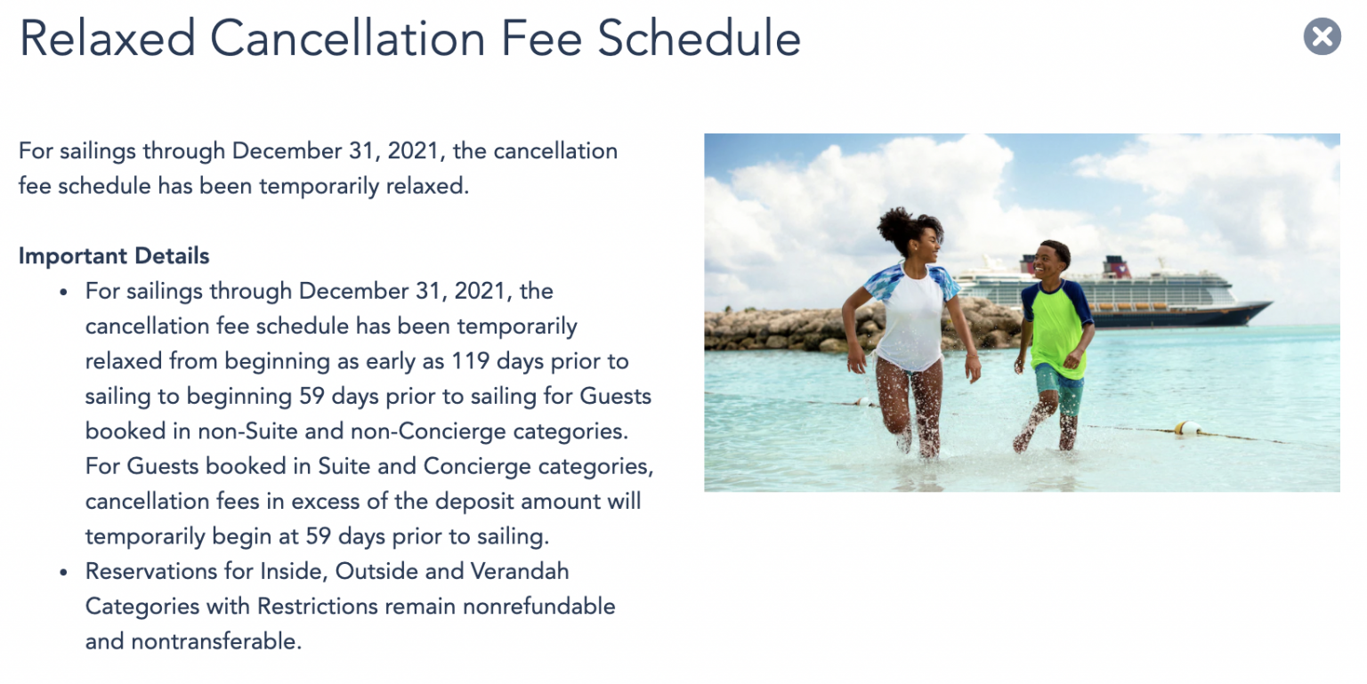 NEWS Disney Cruise Line Extends Cancellation Policy Again