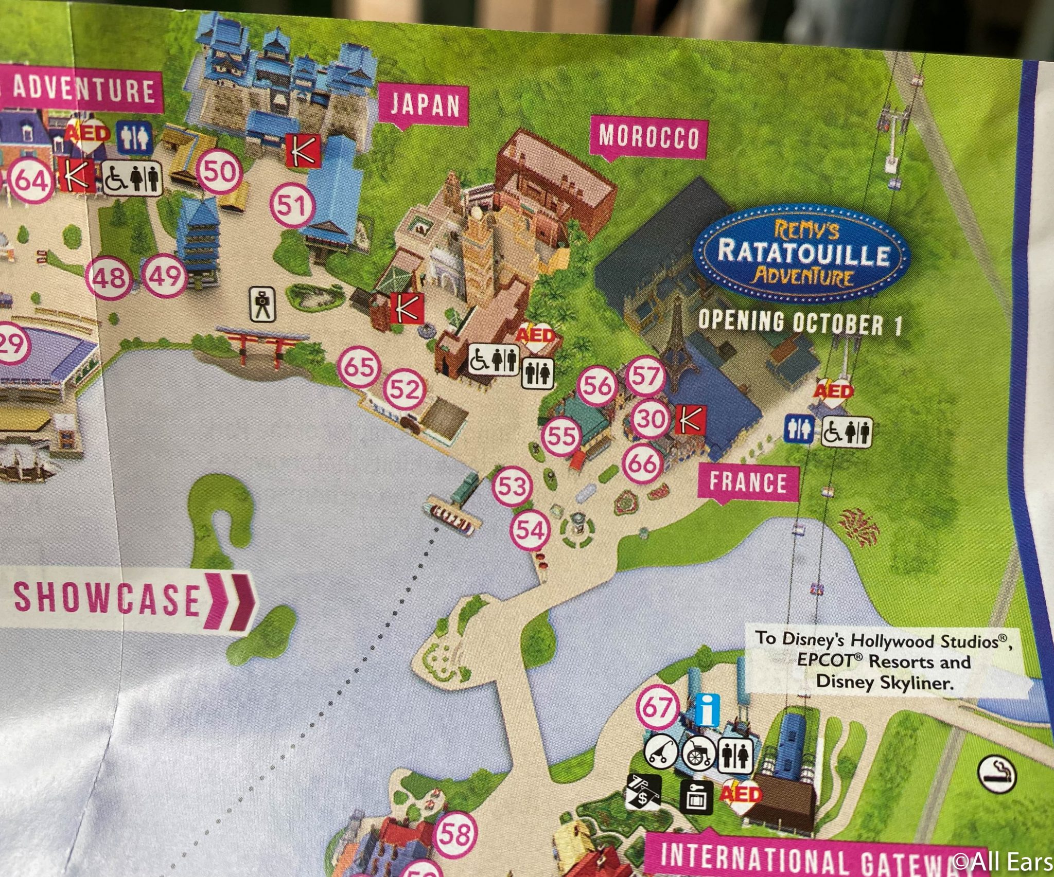 Epcot Map Printable Pdf