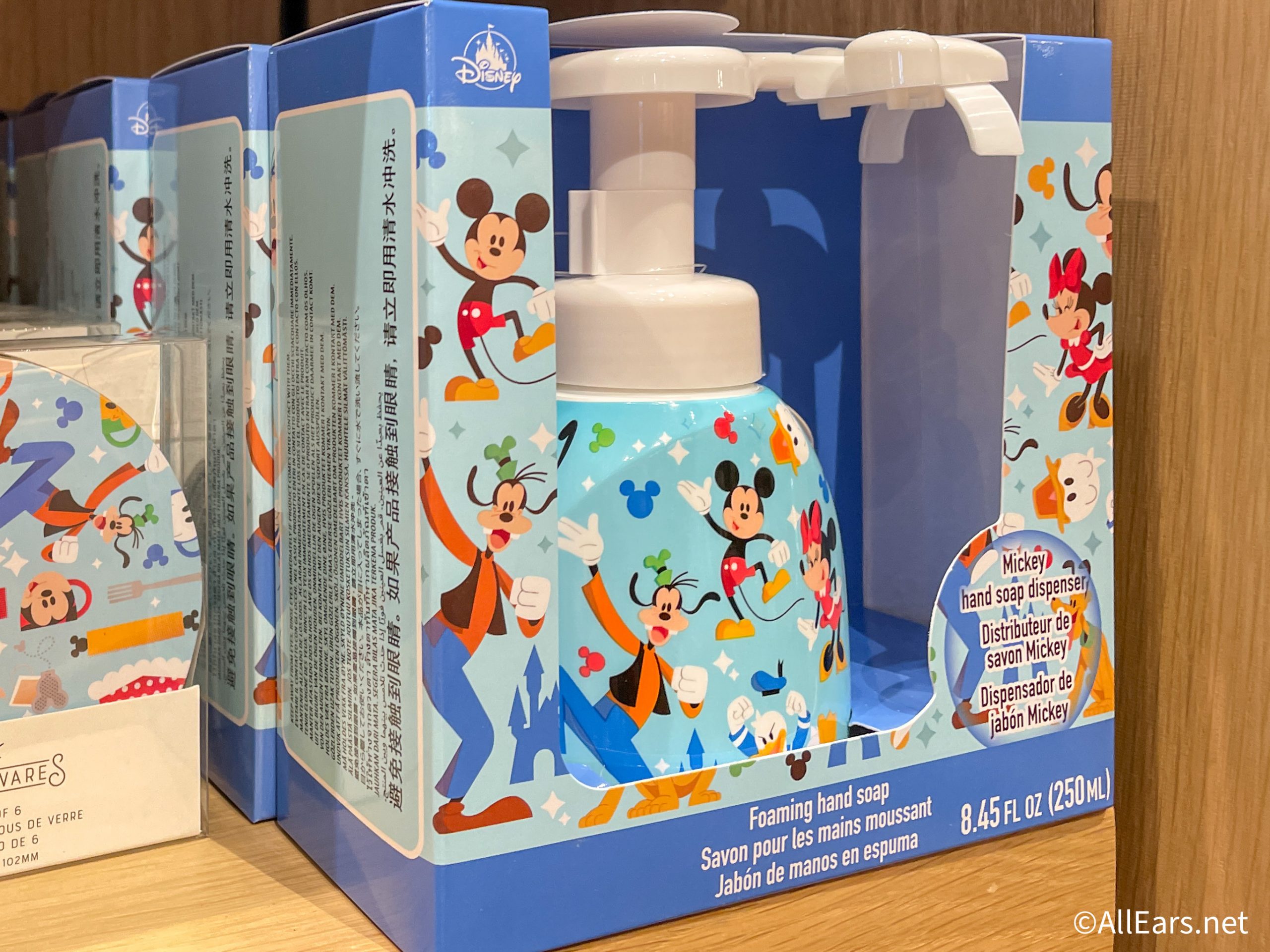 NWT 2021 Walt Disney World 50th Anniversary Mickey Shape Hand Soap Dispenser