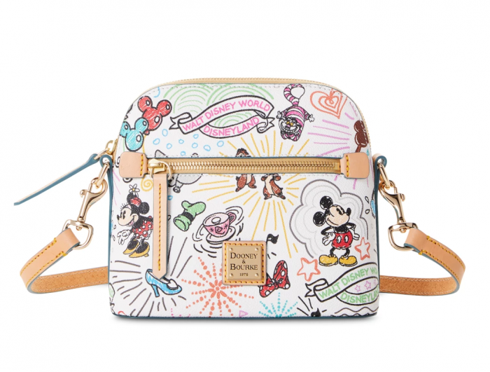 Disney Sketch Crossbody Bag by Dooney & Bourke – Black