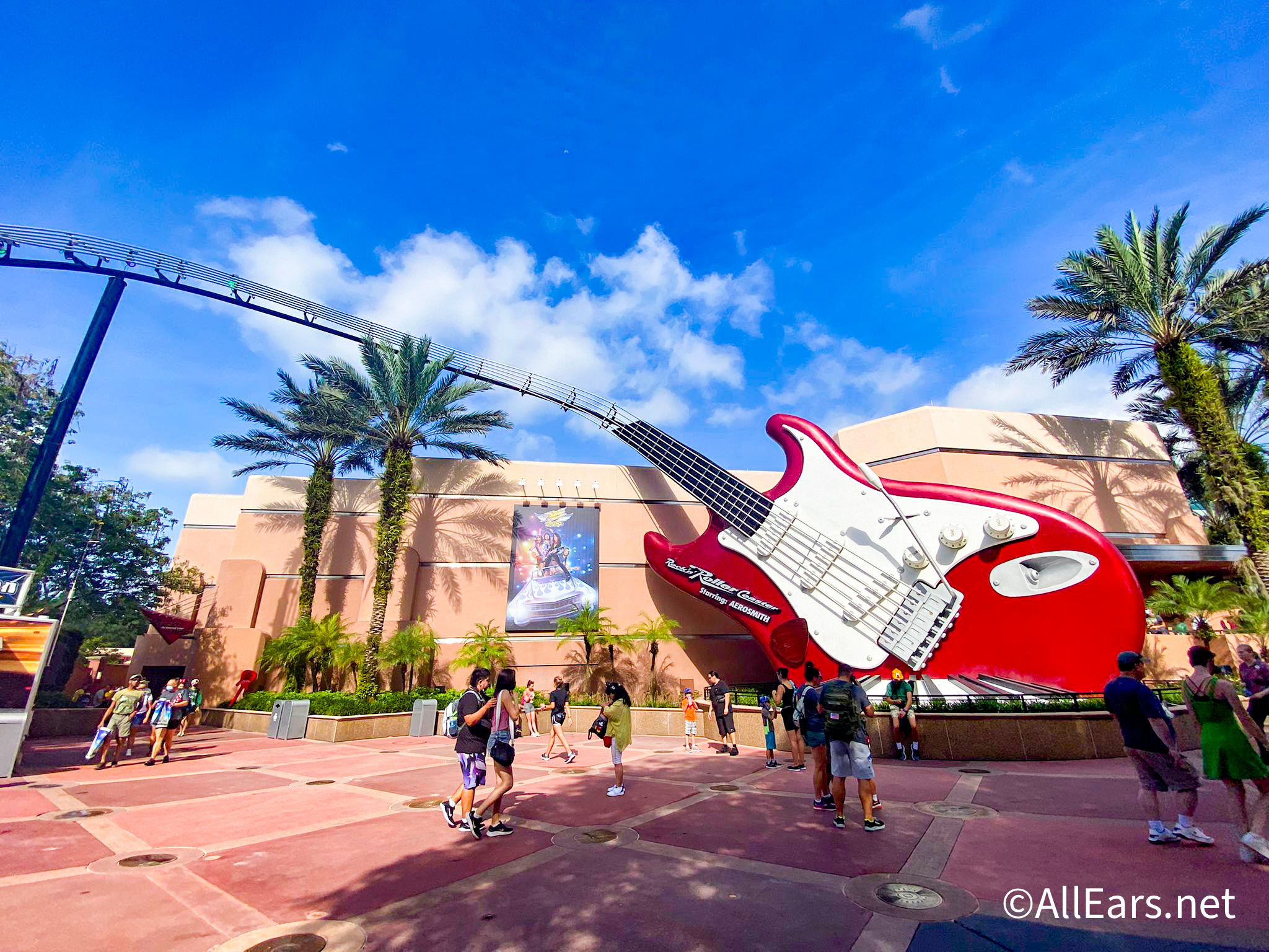 Rock 'n' Roller Coaster starring Aerosmith at Disney Character Central