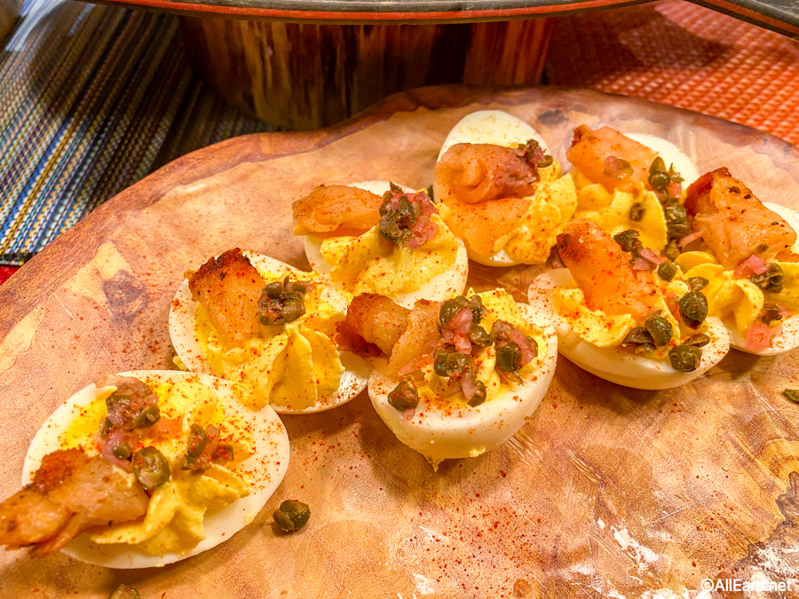 Deviled Eggs with Salmon