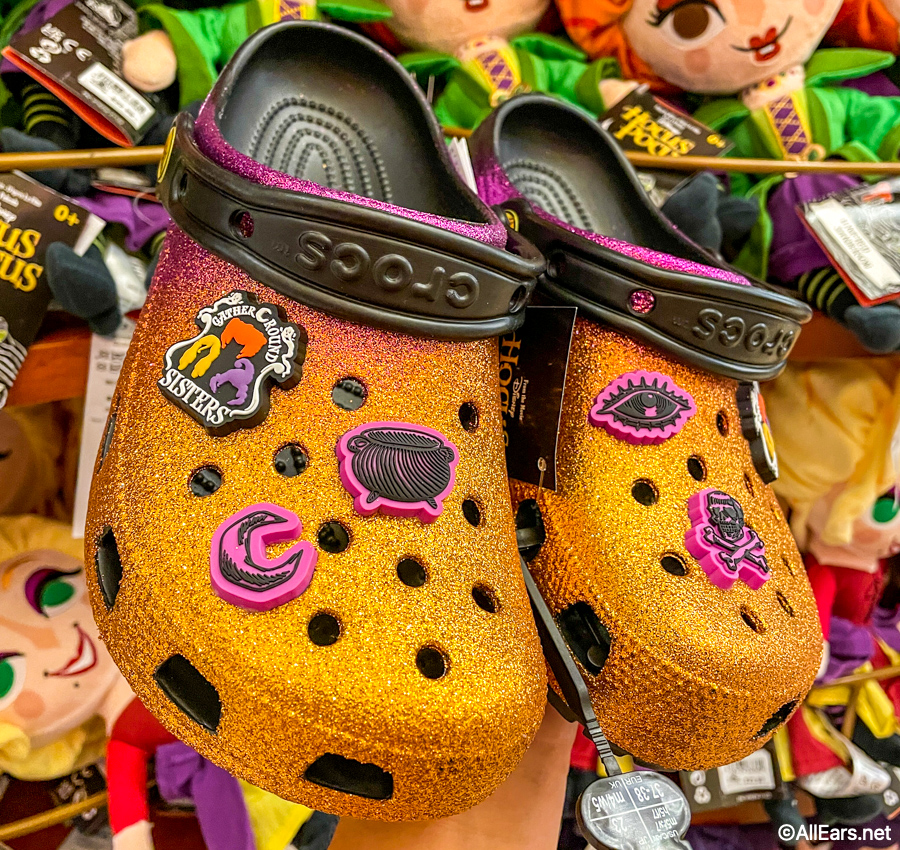 PHOTOS Hocus Pocus Crocs Are Now Available in Disney