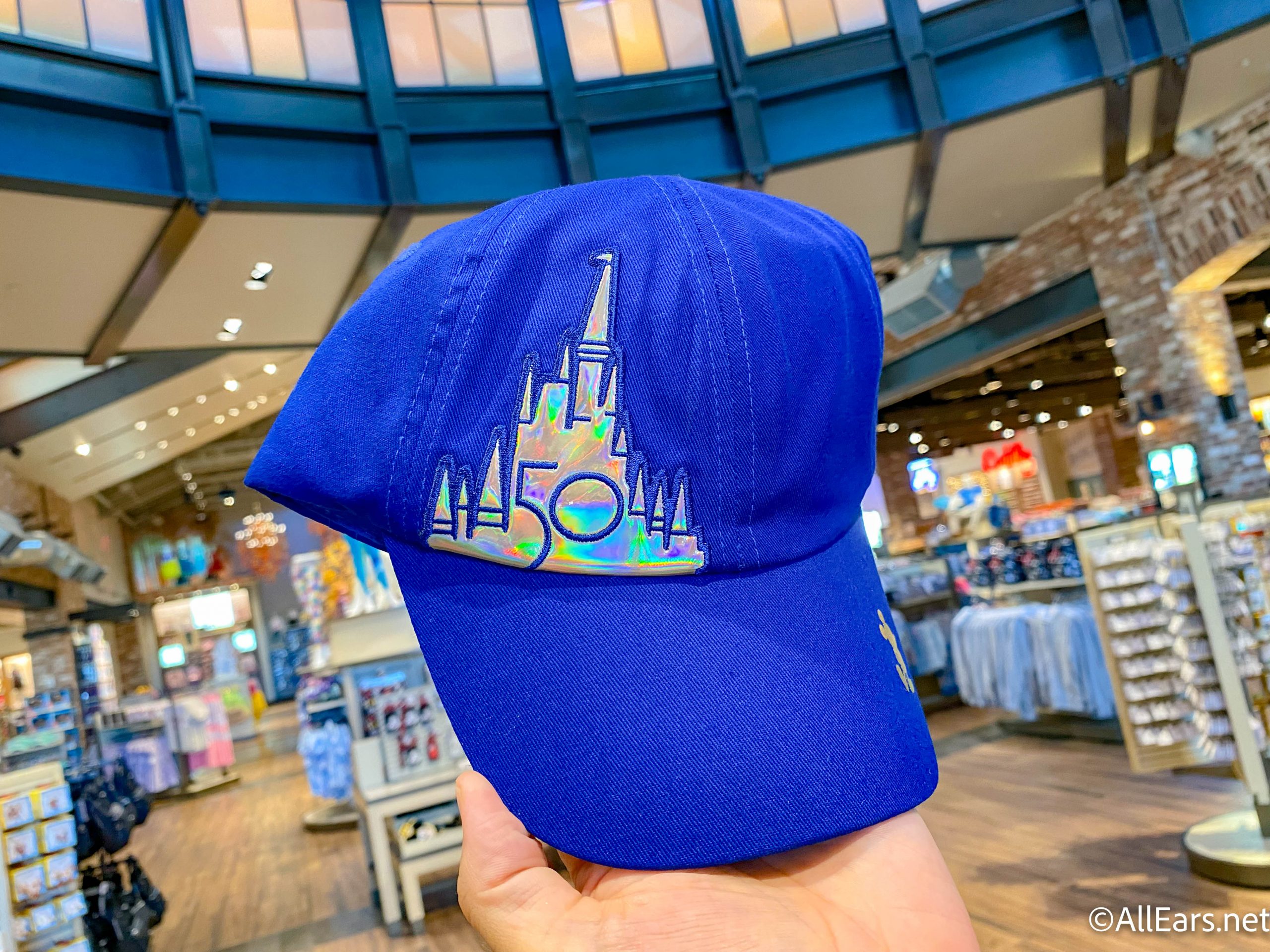 Wdw 21 Disney Springs World Of Disney 50th Anniversary Merchandise Collection Baseball Cap Hat Allears Net Wdw 21 Disney Springs World Of Disney 50th Anniversary Merchandise Collection Baseball Cap Hat Allears Net
