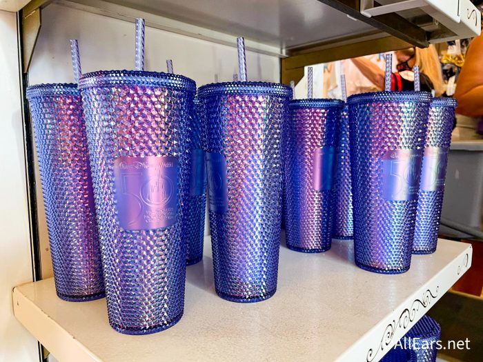 Disney Just Released Their Pink Studded 50th Anniversary Starbucks Tumbler  And It Is Gorgeous