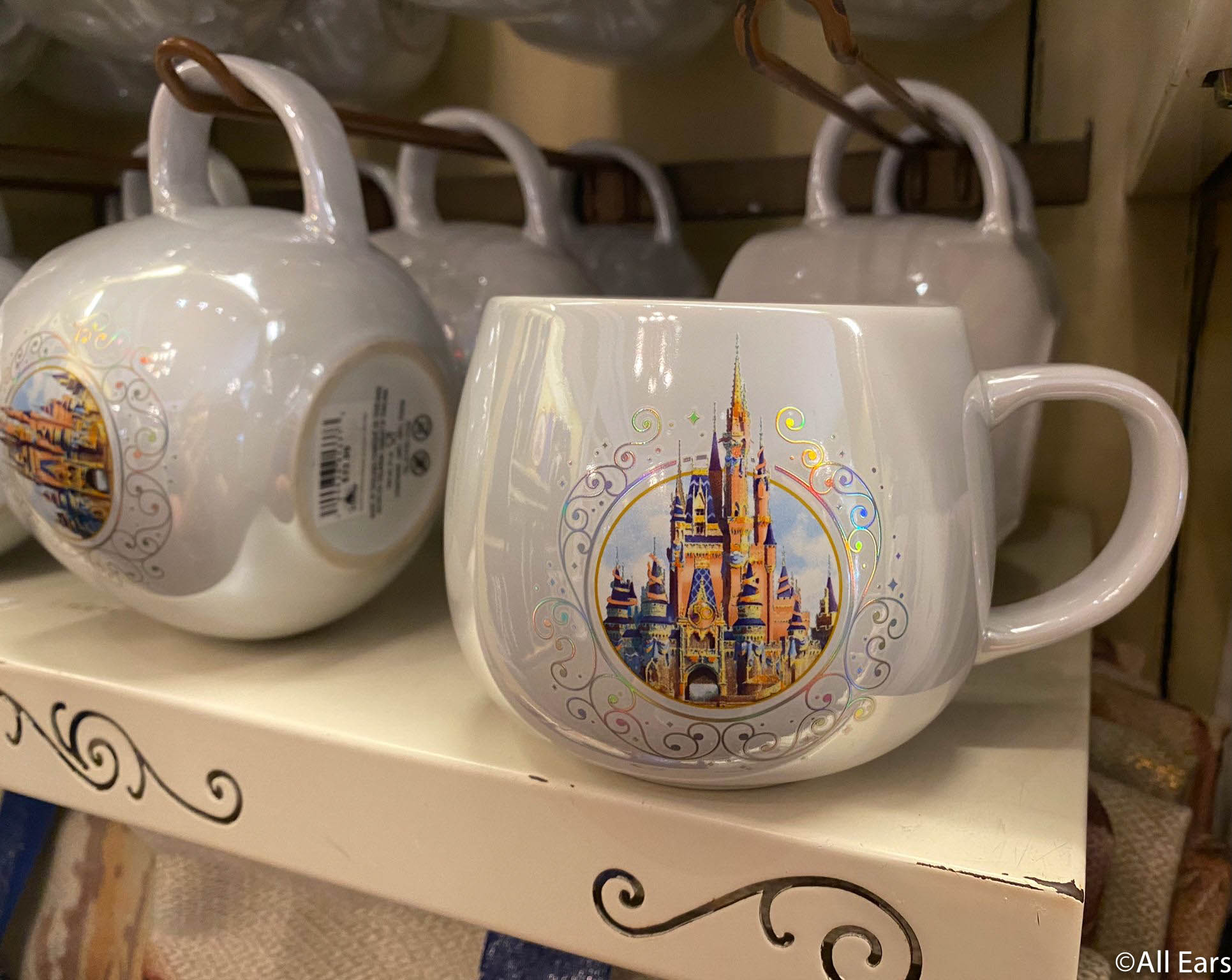 Disney Coffee Cup Mug - Disney World 50th Anniversary Castle