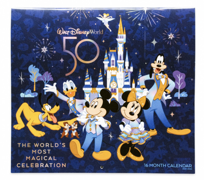 Portier Blijkbaar stroom Celebrate Disney World's 50th Anniversary All Year With NEW Wall Calendars!  - AllEars.Net