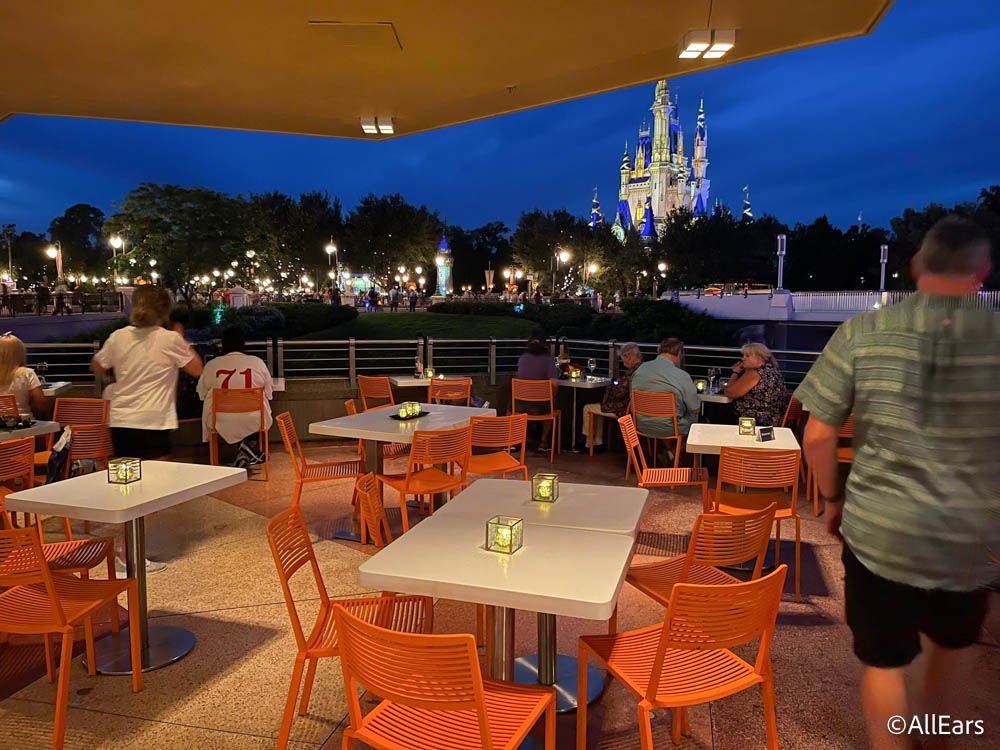 2021 wdw magic kingdom disney enchantment fireworks dessert parties  tomorrowland terrace treats and seats seating - AllEars.Net