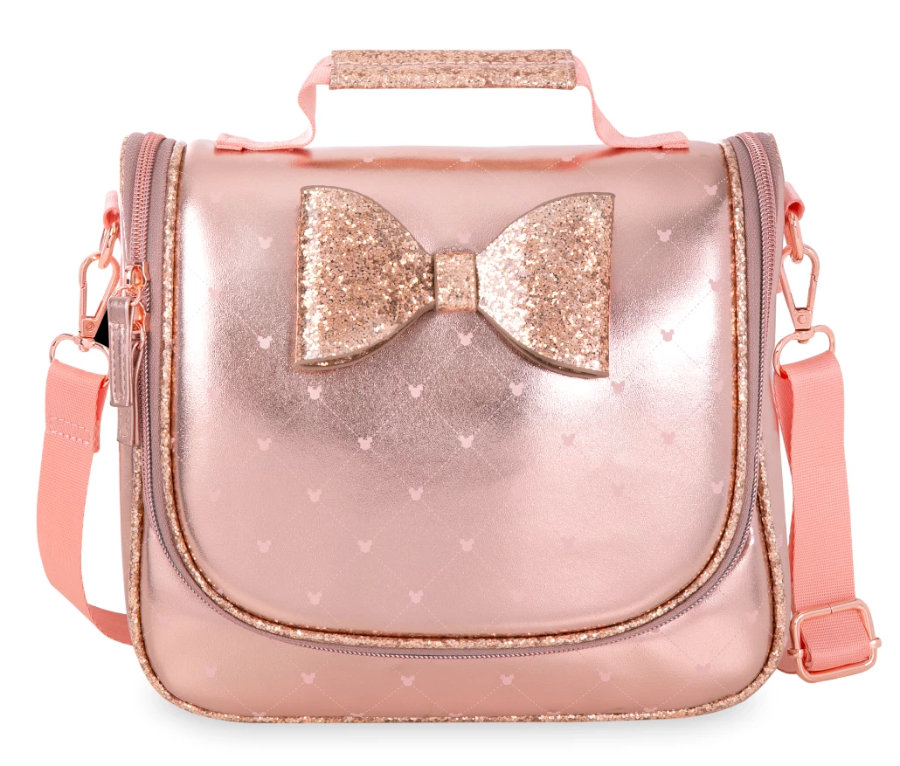 Minnie Mouse Rose Gold Lunch Tote - AllEars.Net