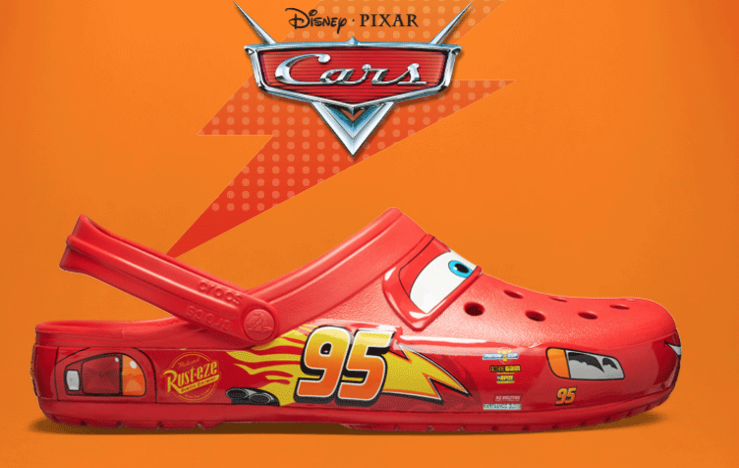 The famous Lightning McQueen Crocs are set to restock on August