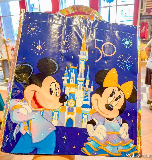 Disney Reusable Shopping Bag - 50th Anniversary - Small 9x12