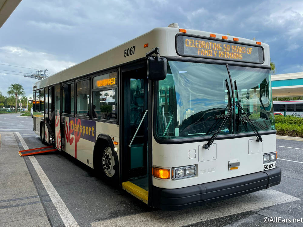 Let's Look at the Disney Bus Terminals at Each Theme Park and