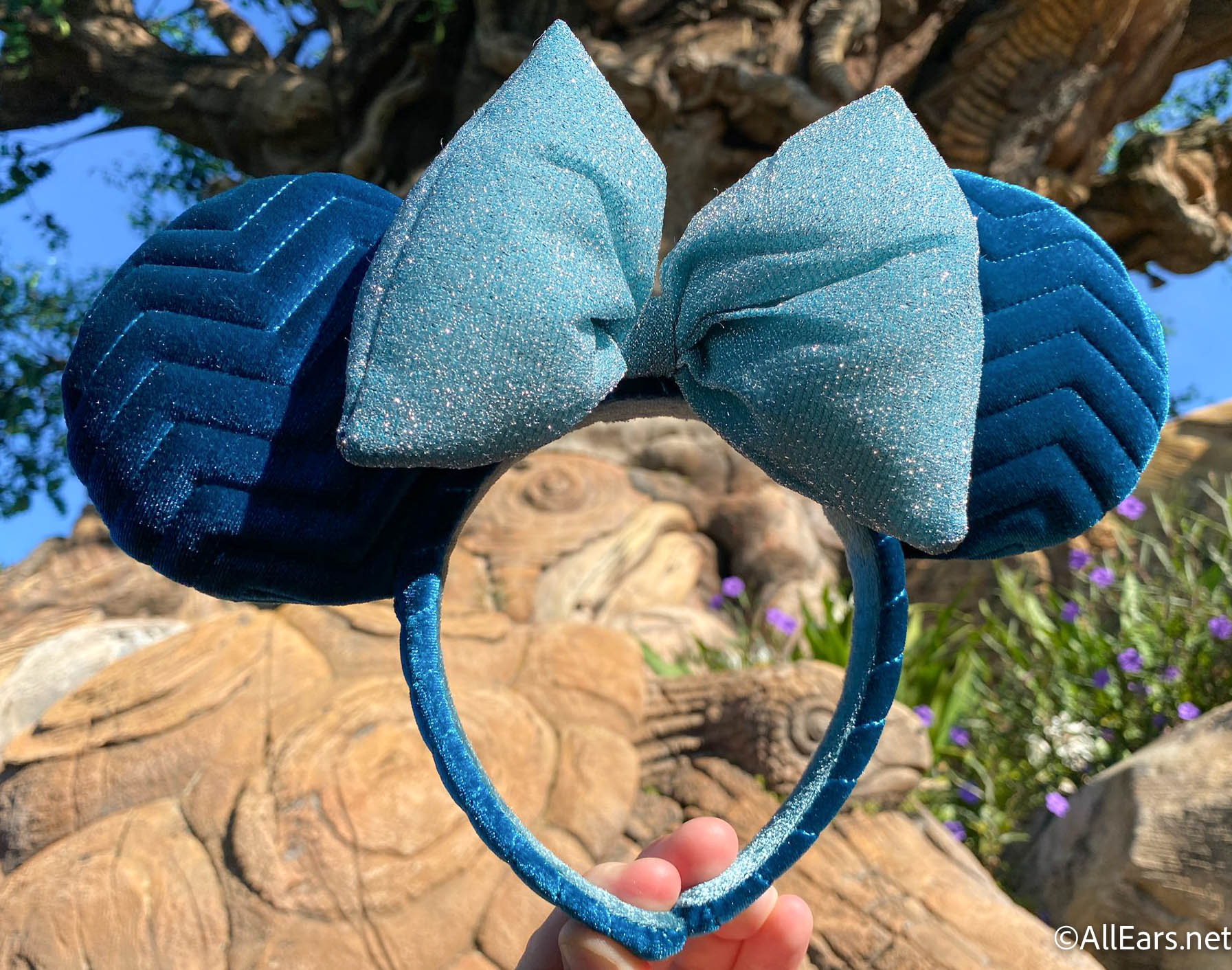 LV DESIGN BLUE Mickey Mouse Bow Girl Minnie Ears Disney Parks