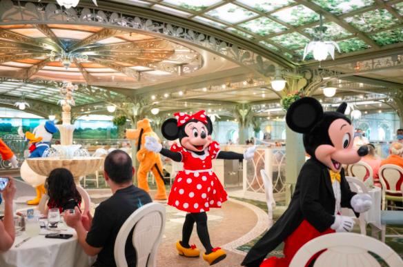 disney cruise character breakfast covid