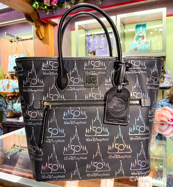 Disney Dooney and Bourke Bag - Walt Disney World 50th Anniversary - Leather  Tote