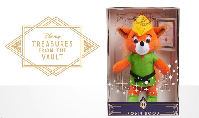 2021-D23-Treasures-From-the-Vault-Robin Hood 2-Plush-Amazon-Exclusive