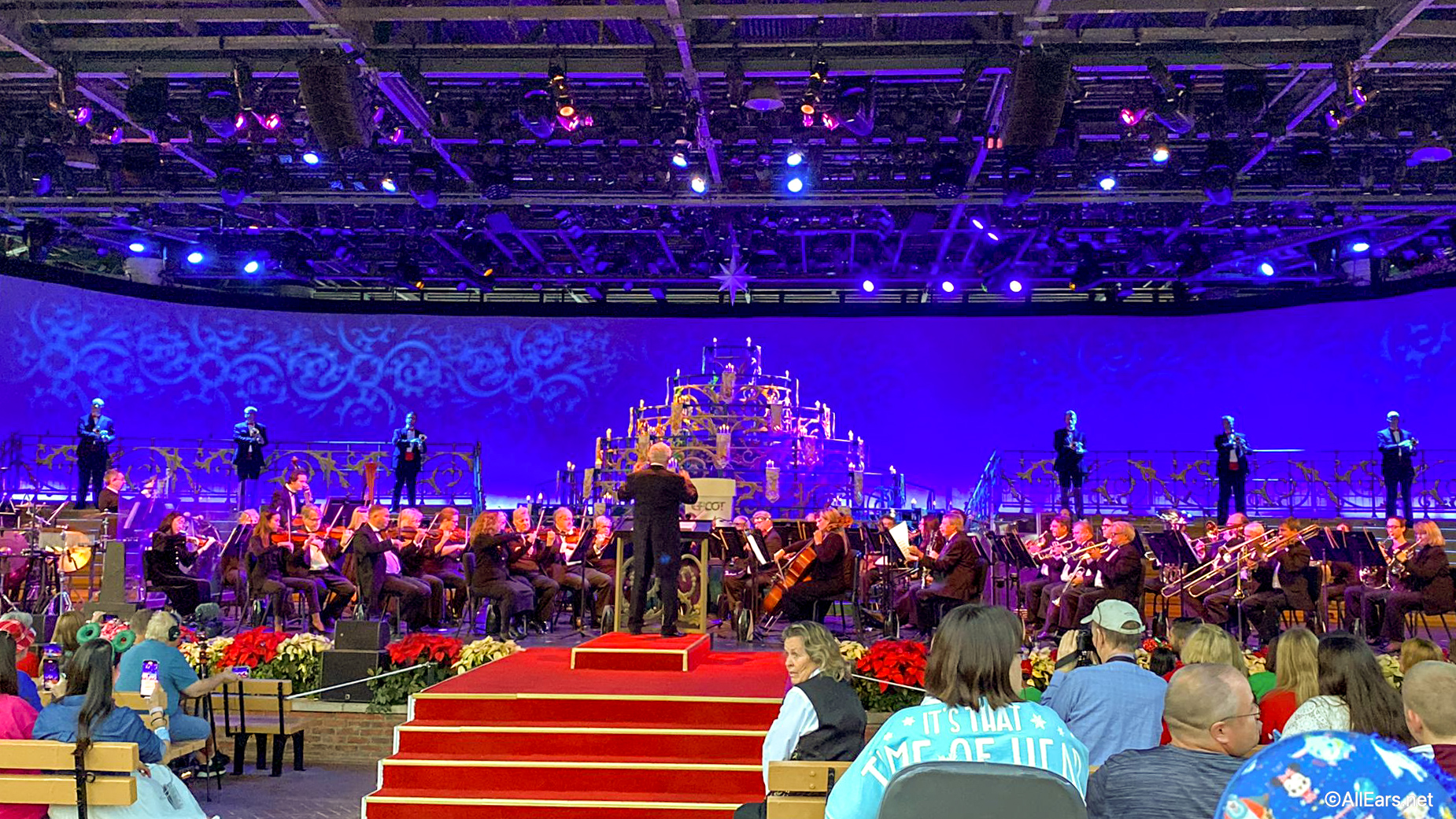 Candlelight Processional at EPCOT's Festival of the Holidays