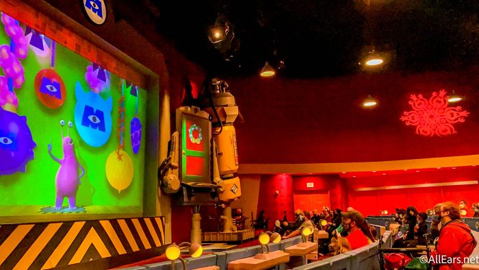 Monsters Inc. Laugh Floor Holiday Overlay Highlights