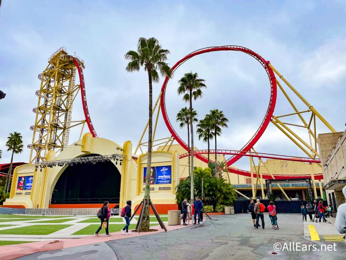 This appears to be the plan for Universal Studios' new roller coaster