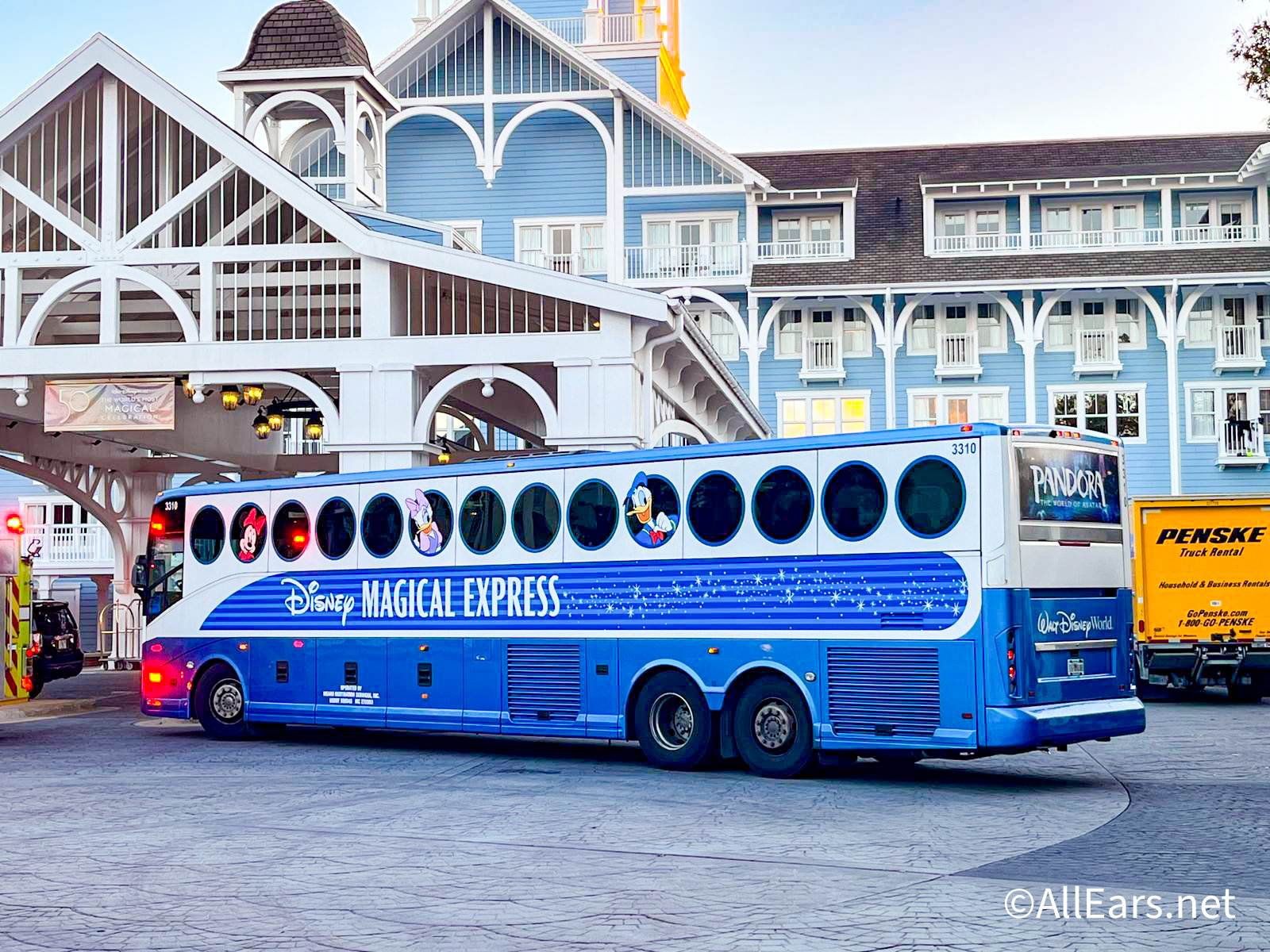 Encanto Bus Wrap Debuts at Walt Disney World 