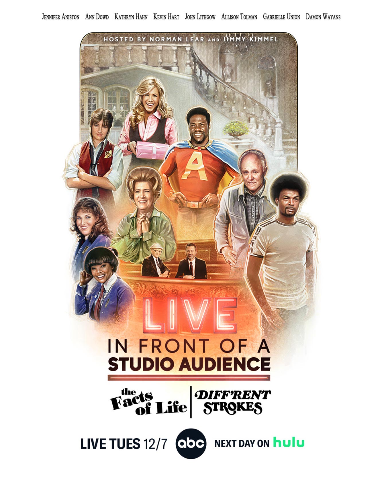 In Front Of A Live Studio Audience Cast