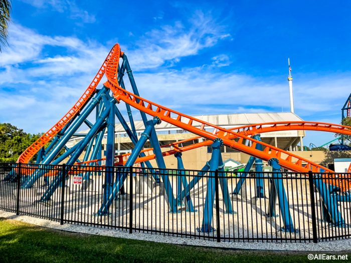 Ice Breaker Roller Coaster at SeaWorld - What to Expect