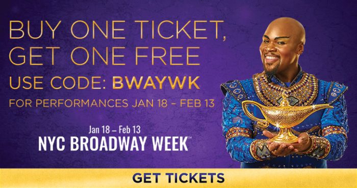 Buy One Ticket for Disney's 'Aladdin' on Broadway and Get One FREE