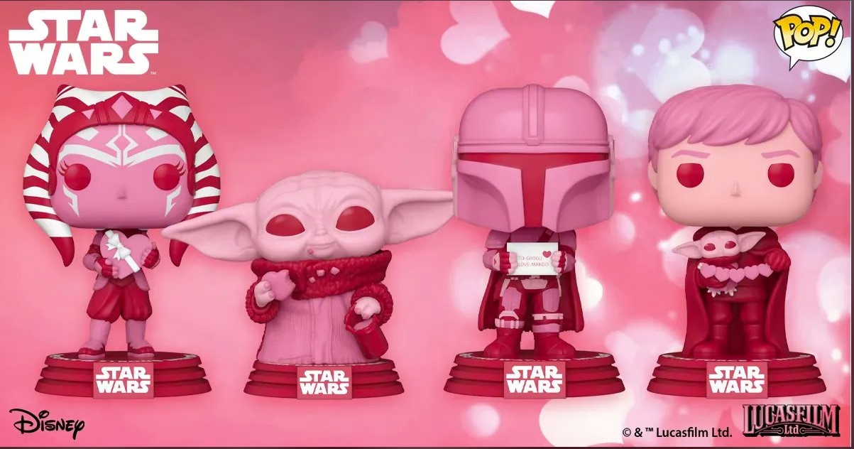 Figurine POP Star Wars Valentines Grogu - Magic Heroes
