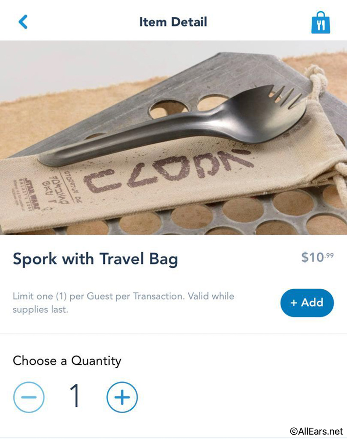 Sporks are BACK in Galaxy’s Edge in Disney World!