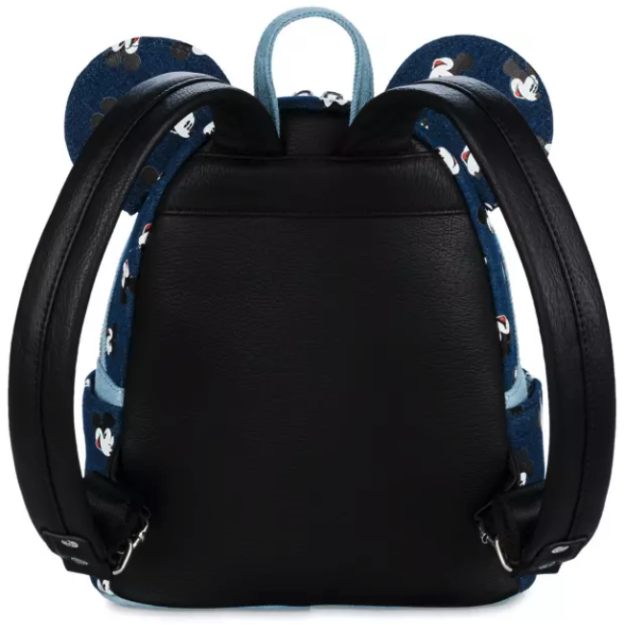 New Denim Mickey Mouse Loungefly Mini Backpack Arrives at Walt Disney World  - WDW News Today