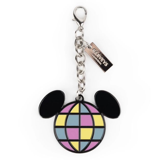 Disney Vintage Frontierland Mickey Mouse Disneyland Metal Keychain