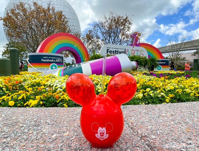 Disney Sipper with Straw - Mickey Mouse Balloon