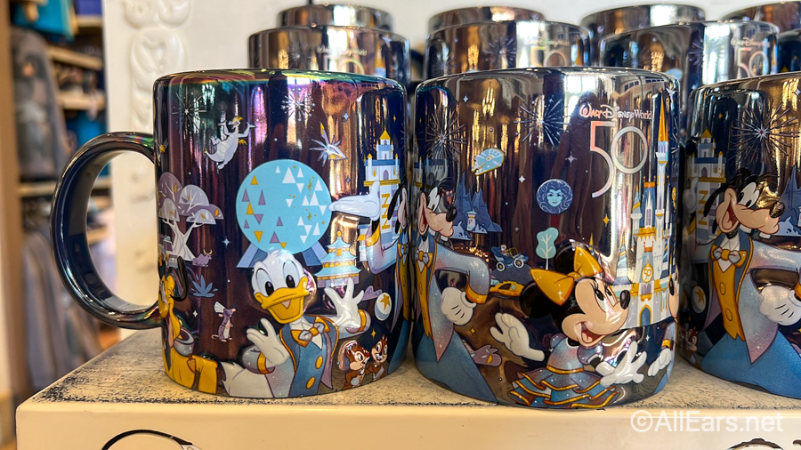 PHOTOS: 50th Anniversary Mugs Have Been Restocked in Disney World 