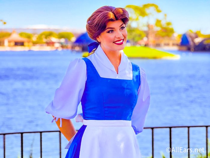 Belle in EPCOT's France Pavilion