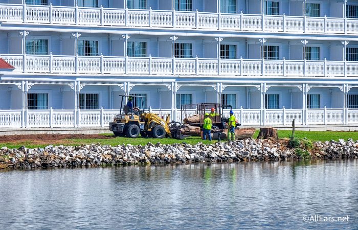2022 wdw disneys grand floridian resort hotel construction 2