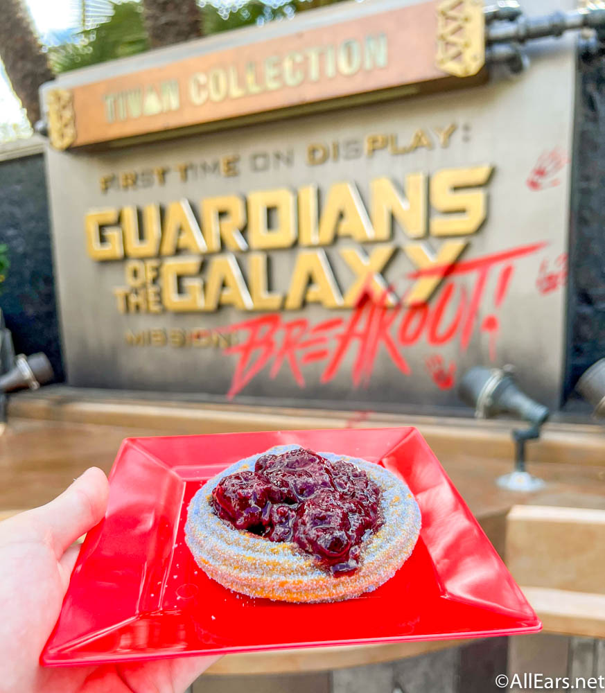 raspberry spiral ration terran treats 2022 disney california adventure