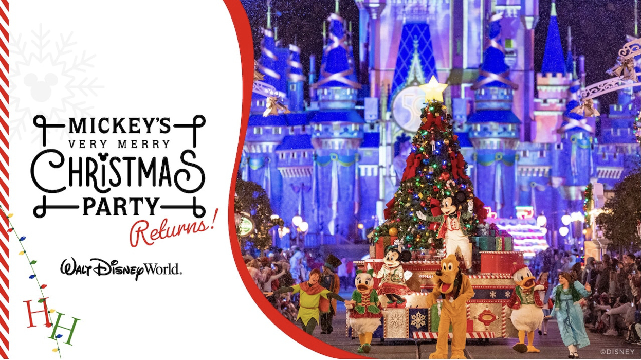 PRICES and DATES Revealed for Mickey’s Very Merry Christmas Party in