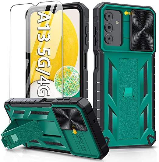 Green rugged phone case