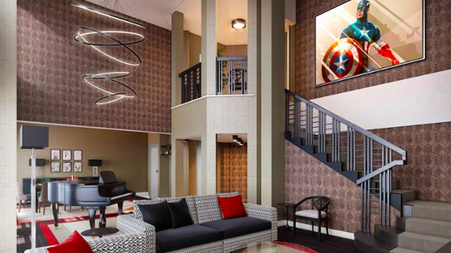 dlp disneyland paris the art of marvel hotel presidential suite -  AllEars.Net