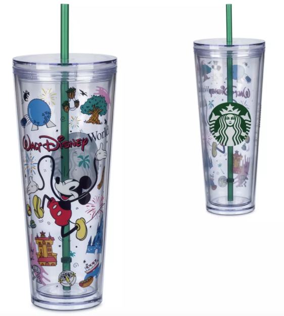 WDW - Starbucks Walt Disney World 50 Studded Tumbler Matte Black