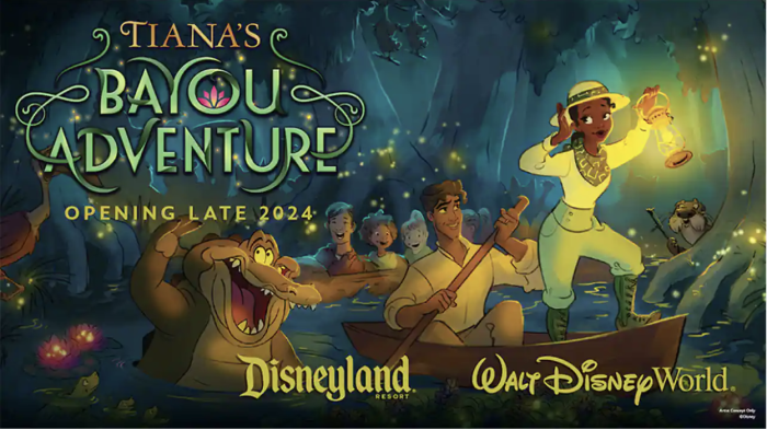 Tiana's Bayou Adventure Art