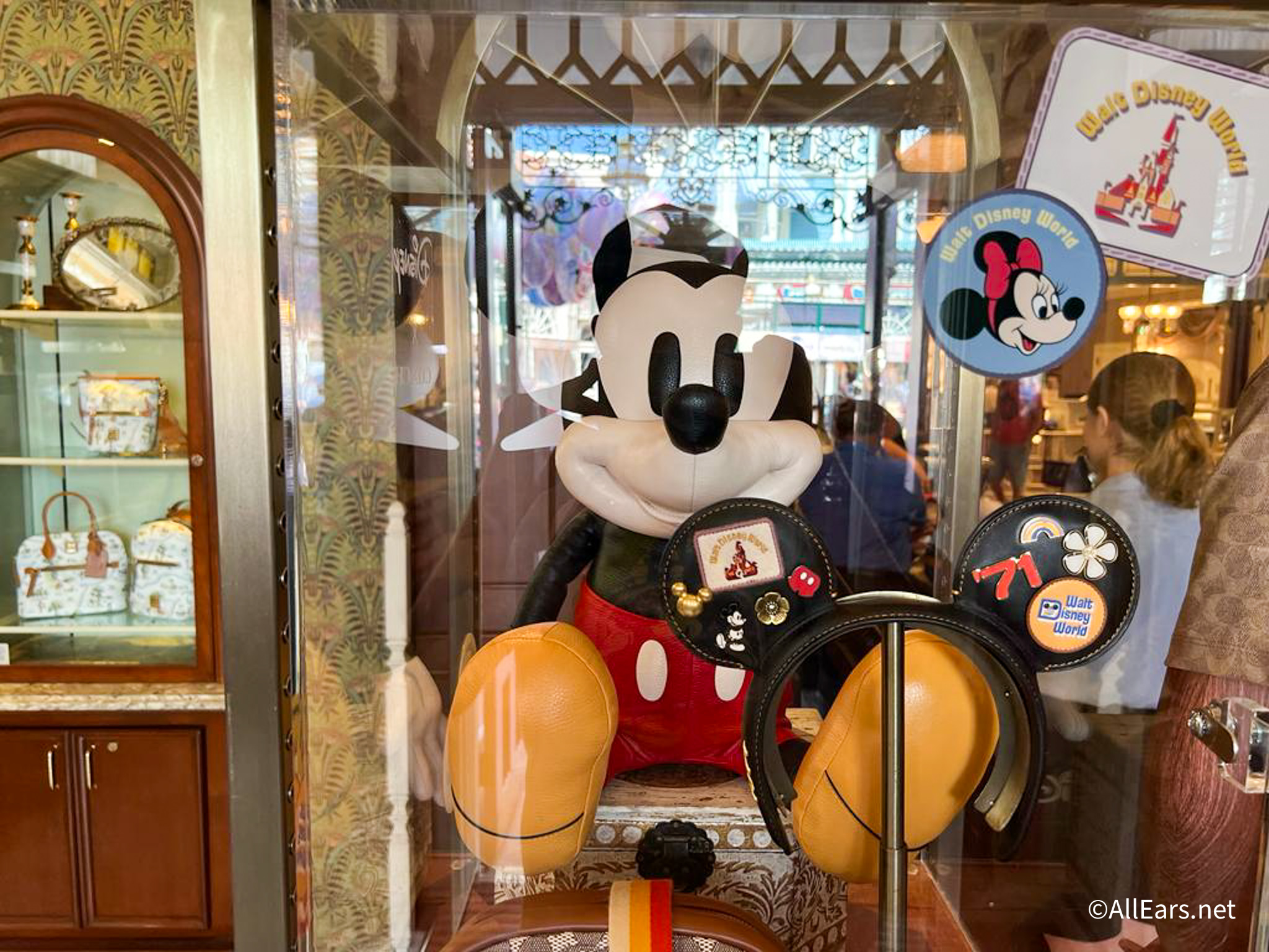 2022 wdw magic kingdom main street usa uptown jewelers Click here to  pre-order the Mickey Mouse and Friends Duffle Bag by COACH 